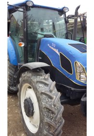 Resim Karadağ Traktör Kılıfları Newholland Td 75 90 100 110 D Mavi Renk Ithal Kumaş Traktör Kılıfı 