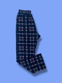 Resim Erdenay Tekstil Cepli Ipeksi Dokulu Süet Pijama Alt Unisex Lacivert 