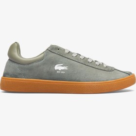 Resim Lacoste Men's Baseshot Suede Sneakers 