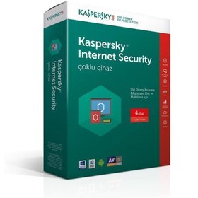 Resim Kaspersky Internet Security 4 Kullanıcı 1 Yıl 