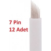 Resim Microblading İğnesi 7 Pin 12 Adet 
