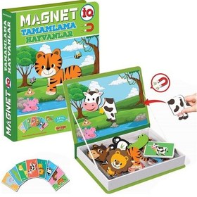 Resim 1512 Dıytoy Magnet Tamamlama - Hayvanlar/ +3 Yaş 