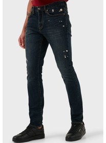 Resim Armani Exchange Erkek Kot Pantolon Xm000070 Af15833 Mb001 Lacivert Lacivert 