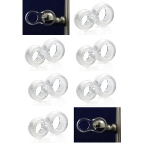 Resim Marsilyan Kapı Kolu Stoperi - Kapı Tamponu - 8 Adet 