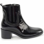 Resim Bambi Siyah Kirisik Rugan Kadın Bot & Bootie K02260021008 