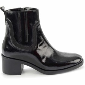 Resim Bambi Siyah Kirisik Rugan Kadın Bot & Bootie K02260021008 