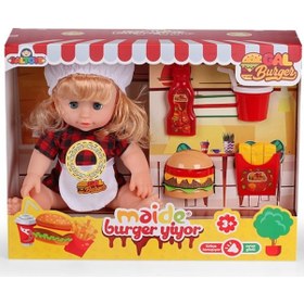 Resim Galtoys Maide Burger Yiyor Türkçe Konuşan Bebek Glt1105 