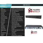 Resim YILDIRIMGROUP Yıldırım Group 8 Kanal Kayıt Cihazı 