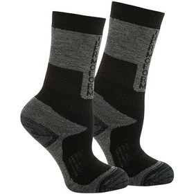 Resim Thermoform Outdoor Çocuk Çorap Siyah Renkli 