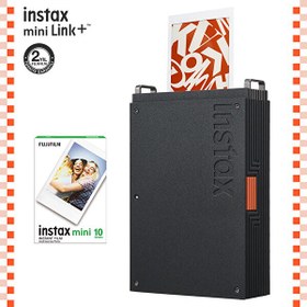 Resim Fujifilm Instax Mini Link Plus Akıllı Fotoğraf Yazıcısı ve 10'lu Film 