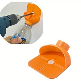 Resim Evrensel Matkap Ucu Toz Toplayıcı - Genişletilebilir Şişe Ağız Adaptörü, Elektriksiz Delme Tozu Toplayıcı, Yeniden Kullanılabilir & Kolay Temizlenebilir Plastik Malzeme (Çoğu Güç Matkabıyla Uyumlu) 