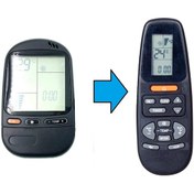 Resim Siemens Uyumlu Rc-4 Klima Kumandası 