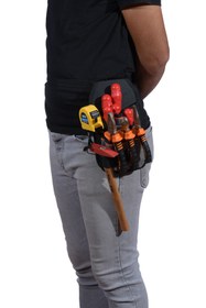 Resim Probag Bel Tipi Elektrikçi Çantası - 6 Bölmeli, Suya Dayanıklı 