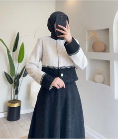 Resim Esre Store 44101 - Tesettür İkili Takım Siyah 