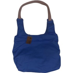 Resim Vintage Renkli Salaş Etnik Orta Boy Plaj Günlük Kadın Kol Omuz Çantası 34 Cm X 37 Cm Lacivert 