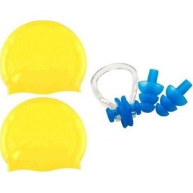 Resim Eleven Unisex Kulak Burun Tıkacı Havuz Yüzme Seti Takımı 001 