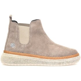 Resim Mammamia D25kb-1065 Kadın Hakiki Süet Deri Chelsea Bot Gri Gri 