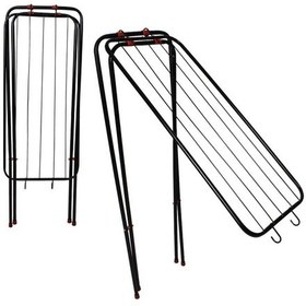 Resim Kanat Eco Çamaşır Kurutmalık Minimal Katlanabilir Kurutma Askısı Siyah 