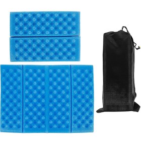 Resim Outdoor Foldable Cushion Stadium Seat Cushion Family Friends Use Blue 38X27X15CM Portable Durable 2Pcs 