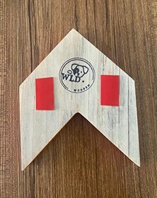 Resim Dekoratif ahşap duvar süsü, ok, yön okları, çıkış Sarı 