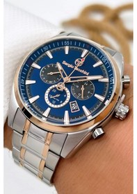 Resim Sergio Tacchini Premium Lüx Çelik Kordon Erkek Kol Saati Gümüş-rose Stsd007 Çok Renkli 