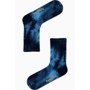 Resim Carnaval Socks Siyah Beyaz Batik Spor Çorap 