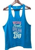 Resim TOP GLORY Dreambig Fitness Gym Tank Top Sporcu Atleti 