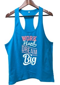 Resim TOP GLORY Dreambig Fitness Gym Tank Top Sporcu Atleti 