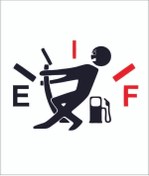 Resim Avery Dennison Sticker Yakıt Göstergesi Depo Kapağı Sticker 