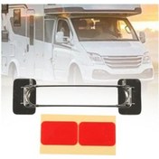 Resim Zcjb Rv Duş Odası Köşe Depolama Bar Köşe Rafı 