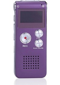 Resim Teltree 16gb Mor El Kaydedici - Gürültü Azaltma, 20+ Saat Kayıt, Kolay Kullanım, Mp3 Çalar, Dijital Ses Kaydedici 