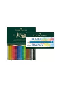 Resim Faber Albrecht Dürer Magnus 24 Renk Boya Kalemi Metal Kut 