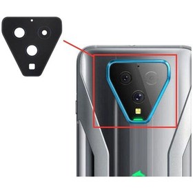 Resim Xiaomi Uyumlu Black Shark 3 Pro Kamera Lensi Camı SHARK MBU-A0 SHARK MBU 