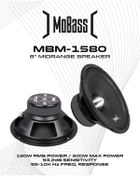 Resim Mobass MBM-1580 20 CM 150 RMS PRO MİDRANGE 