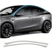 Resim Meridiangoods Paıntvılle Yüksek Dayanımlı Tpu Tesla Model Y 2020-2024 Çizilme Darbeye Dayanıklı Koruma Filmi 2 Parça 
