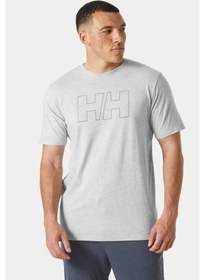 Resim Helly Hansen Hh Tech Logo T-shirt Gri 