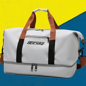 Resim BEICHAD35D Rahat Naylon Duffel Çantası, Ayarlanabilir Askı, Fermuar Kapatma ve Polyester Astar - Hafif Seyahat, Spor ve Spor Çantası, Erkekler ve Kadınlar için Duffel Çanta 