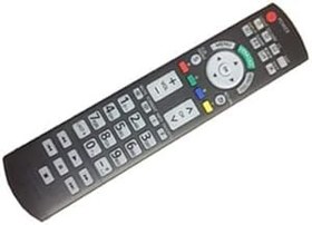 Resim Optoma E-LukLife Panasonic TH-42PH10UK TC-P50S1 N2QAYB000322 TH-37PHD8 TH-42PH10 Viera PLASMA LED LCD HDTV TV TV için uygun yedek uzaktan kumanda 