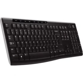 Resim Logitech K270 920-003761 Q Kablosuz Multimedya Siyah Klavye 