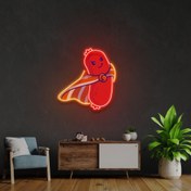 Resim Tatlı Sosis Baskılı - Neon Tabela 