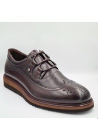 Resim Libero L2902 Kahve Hakiki Deri Eva Taban Erkek Günlük Casual Klasik Ayakkabı Kahverengi 