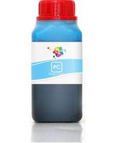 Resim QC Canon BJC 6100 Uyumlu Yazıcı Mürekkebi 250ml PC Photo Cyan Foto Mavi Dye 