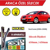 Resim MeyZone Seat Leon Ön Cam Silecek Takımı (2006-2008) 