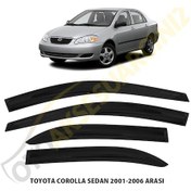Resim Toyota Corolla Uyumlu 2001-2007 Sedan Hb Mügen 4 Lü Cam Rüzgarlığı Sedan 