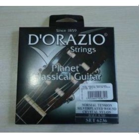 Resim D'orazio İtalyan Klasik Gitar Teli Seti-Profesyonel 