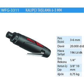 Resim Wufu Kalıpçı Taşlama 6-3mm 