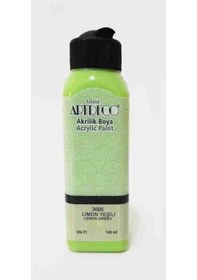 Resim Artdeco Akrilik Boya 140 Ml. 3666 Limon Yeşili 