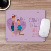 Resim Kişiye Özel Romantik Tasarımlı Mousepad - R32 E-Hediyeci