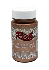 Resim Rich Multi Surface Titanium Metalik Boya 90 Cc. 2530 Pudra Pembe 
