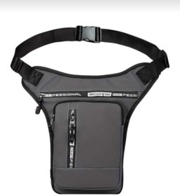 Resim İKİZLERMOTORS Gri unisex kadın erkek bacak çantası motosiklet ayarlanabilir kayışlı omuz ,sırt ve bacak çantası, 